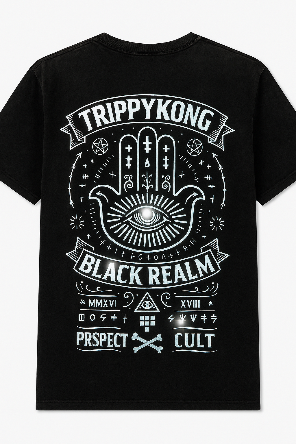 TrippyKong Black Realm Sigil Tee