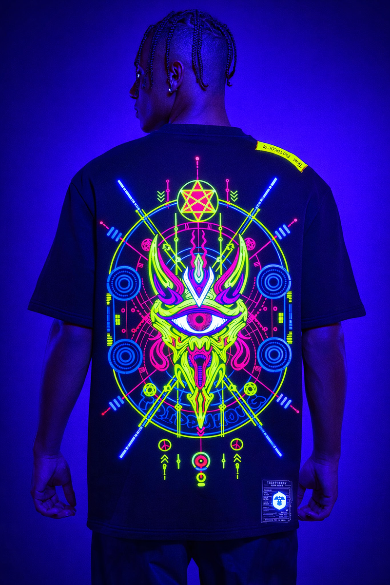 TrippyKong Tribal Twin Tee