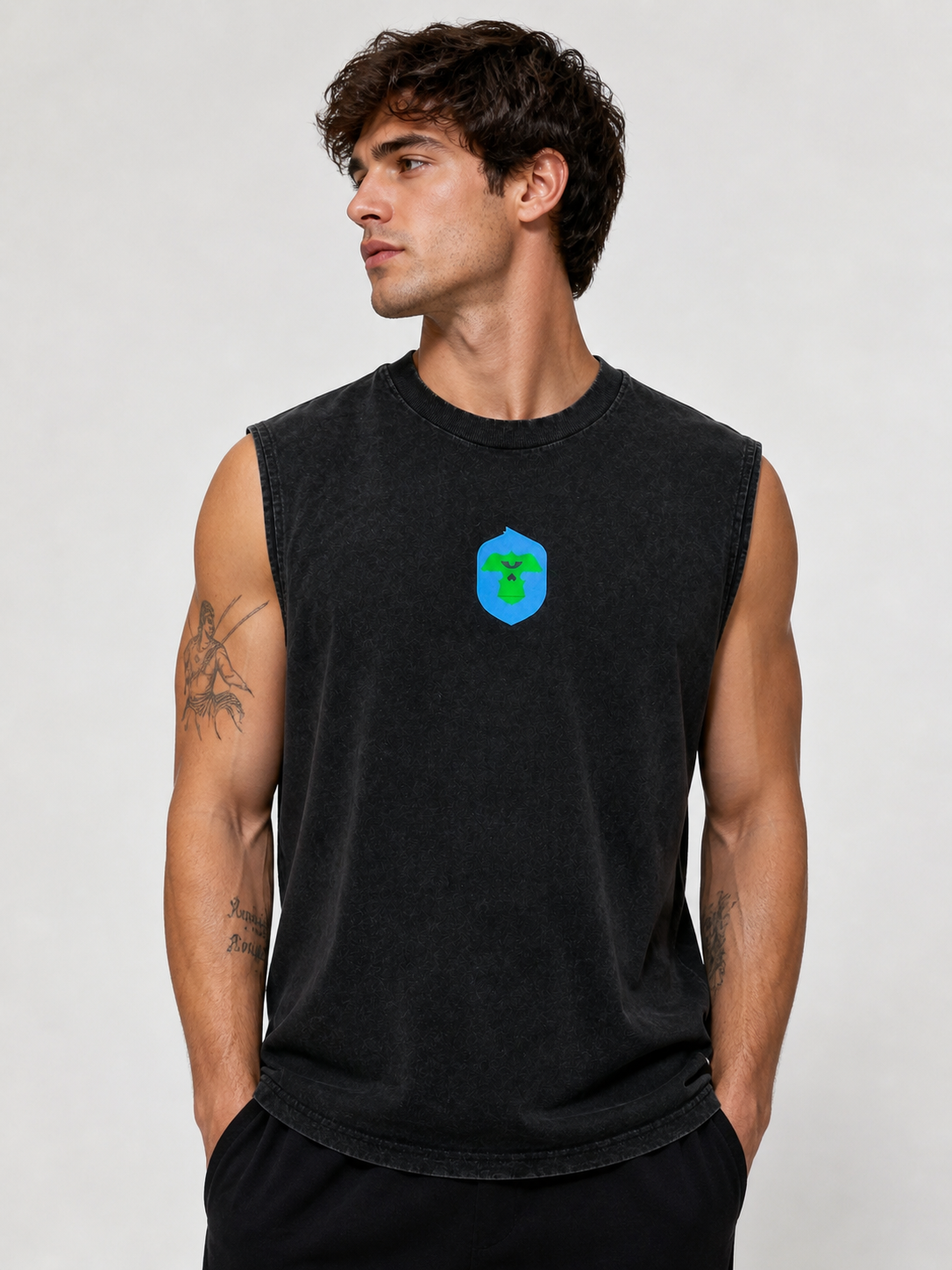 TrippyKong®️ Primal Shock (sleeveless tee)