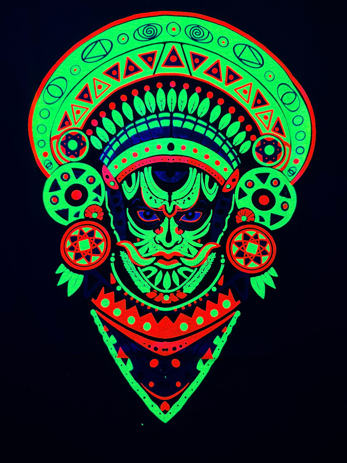 TrippyKong ®️ Neon Theyyam