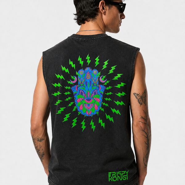 TrippyKong®️ Primal Shock (sleeveless tee)
