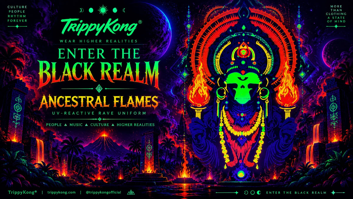 Ancestral Flames — Enter the Black Realm campaign poster